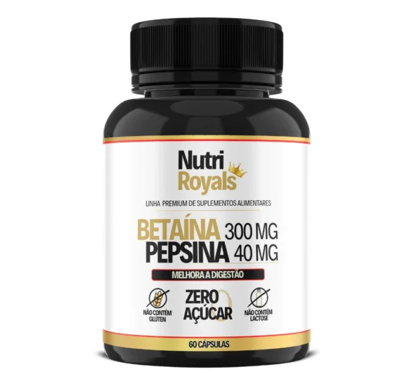 Betaina 300 MG + Pepsina 40 MG