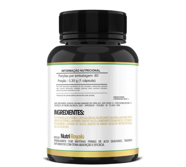 Polypodium Leucotomos 250 MG - Imagem 2